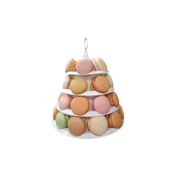 Pyramide 32 macarons
