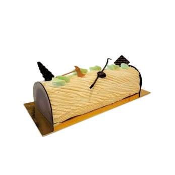 Bûche traditionnelle Vanille